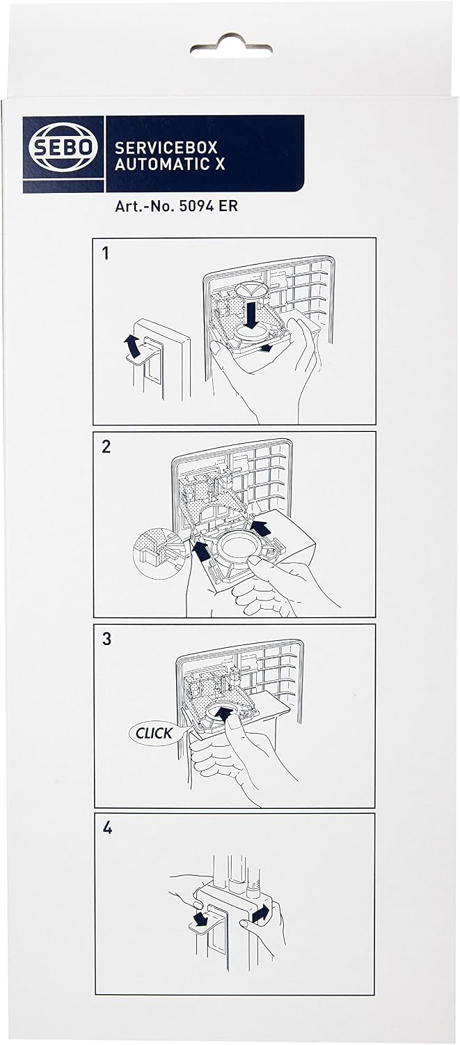Sebo SBO5094 Servicebox, weiss Einzelbett, Einzelbett