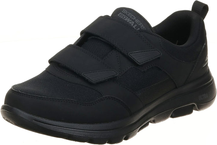Skechers Herren Gowalk Sportliche Wanderschuhe mit Klettverschluss, Zwei Riemen, Luftgekühlter Schau