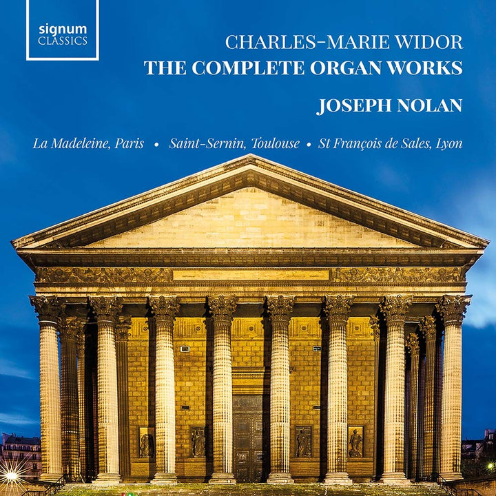 Widor: Die Orgelwerke (GA), Audio-CD