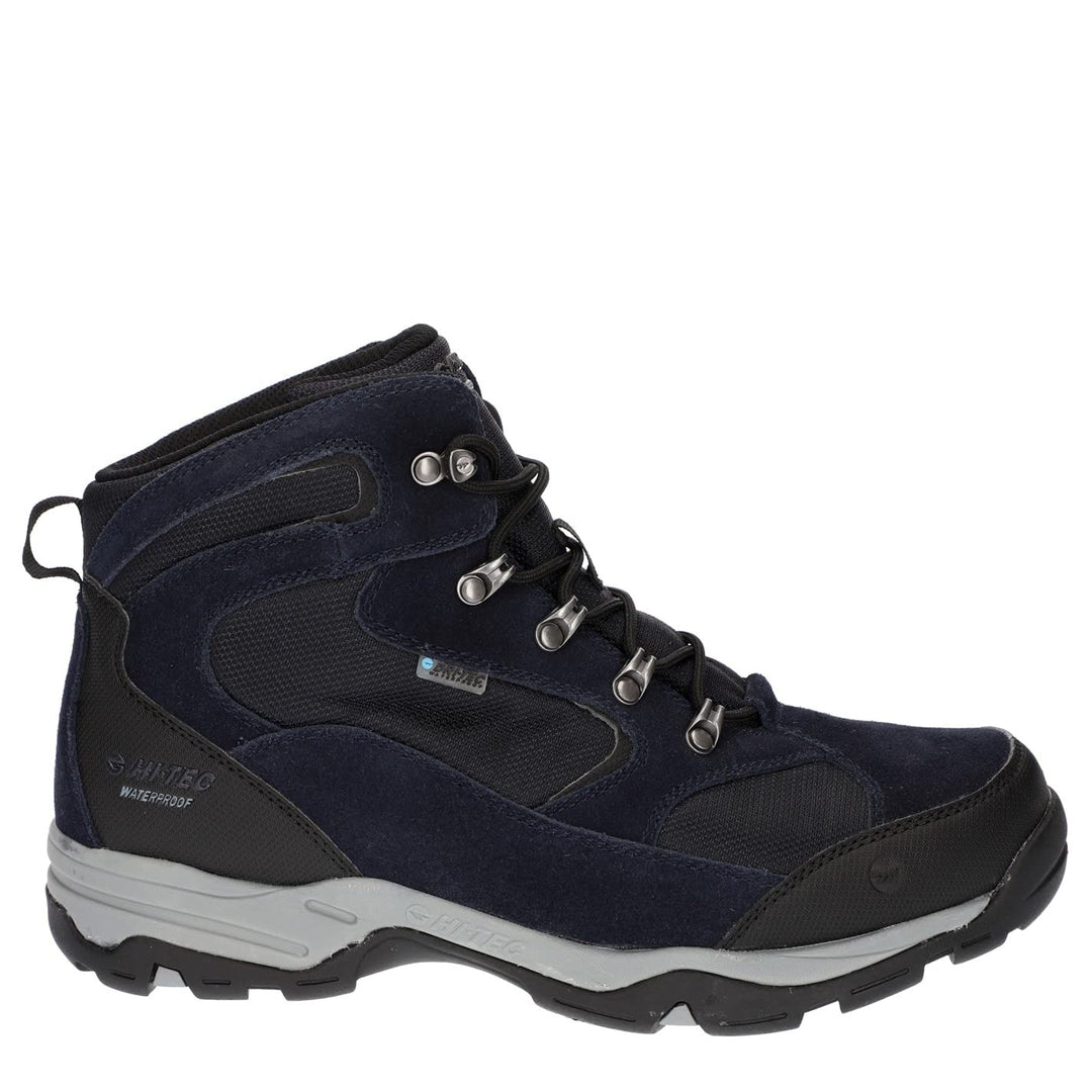 Hi-Tec Storm Wp Herren Walking-Schuh 46 EU Sky Captain Monument Schwarz, 46 EU Sky Captain Monument