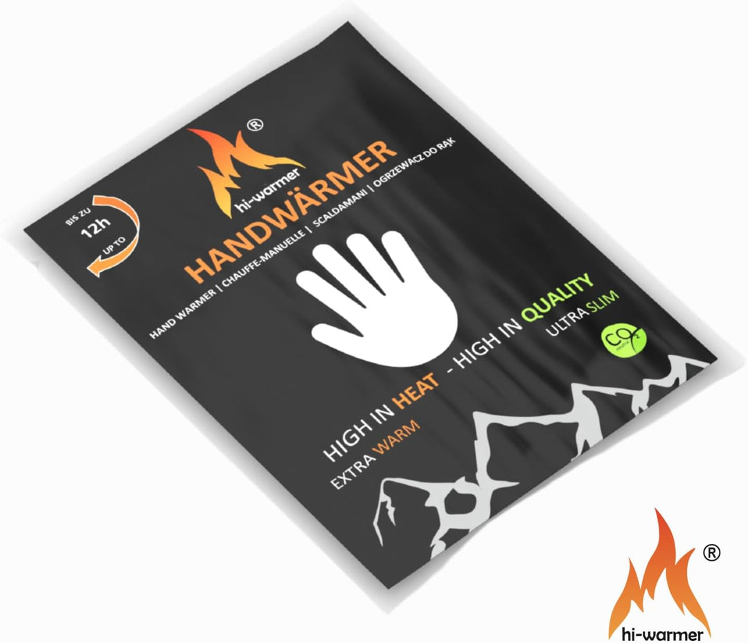 30x Handwärmer, Taschenwärmer, Handschuhwärmer, Hand Wärmekissen, 12h Wärme Wärmepads, Fingerwärmer
