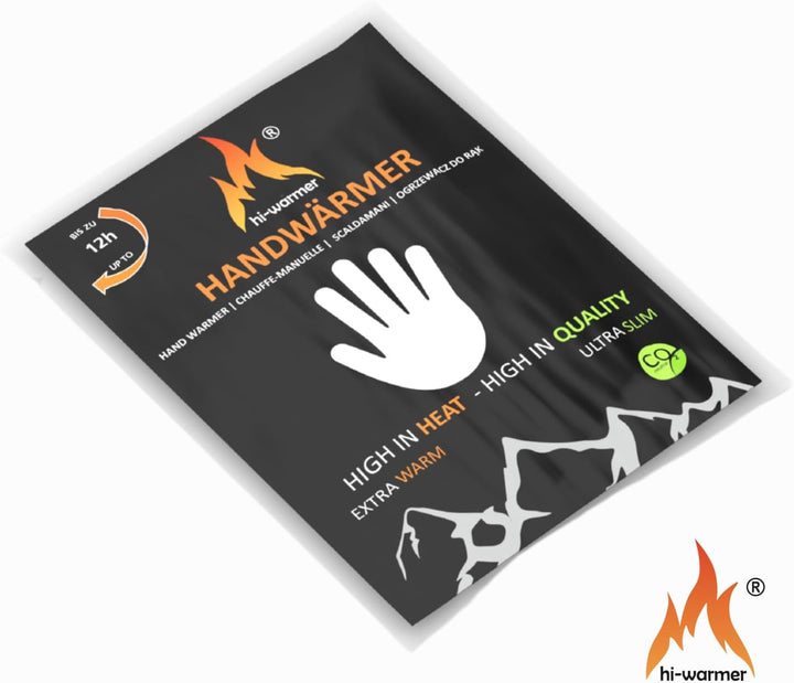 30x Handwärmer, Taschenwärmer, Handschuhwärmer, Hand Wärmekissen, 12h Wärme Wärmepads, Fingerwärmer