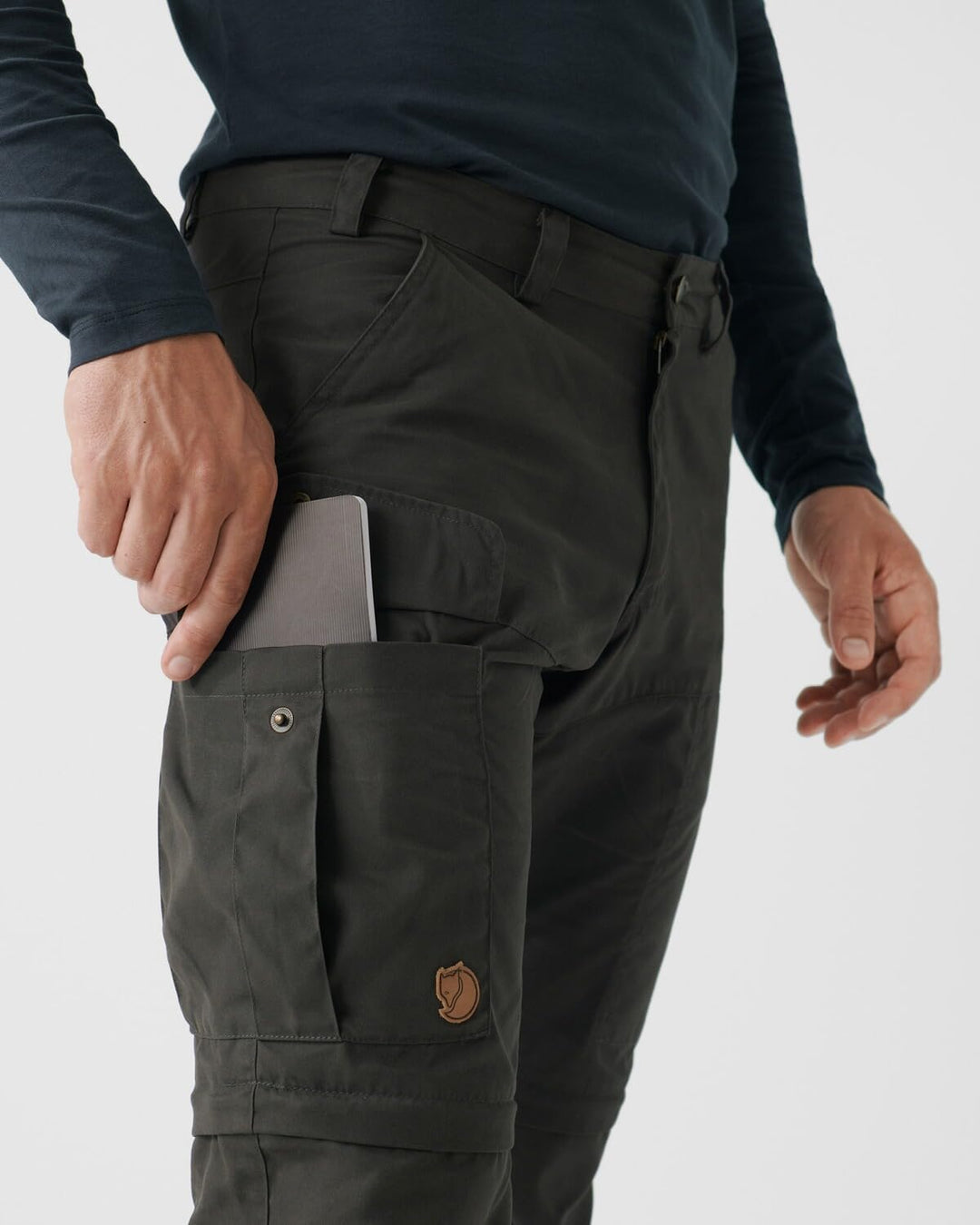 Fjällräven Karl pro Zip Off Trousers 81463 030 Dark Grey 58