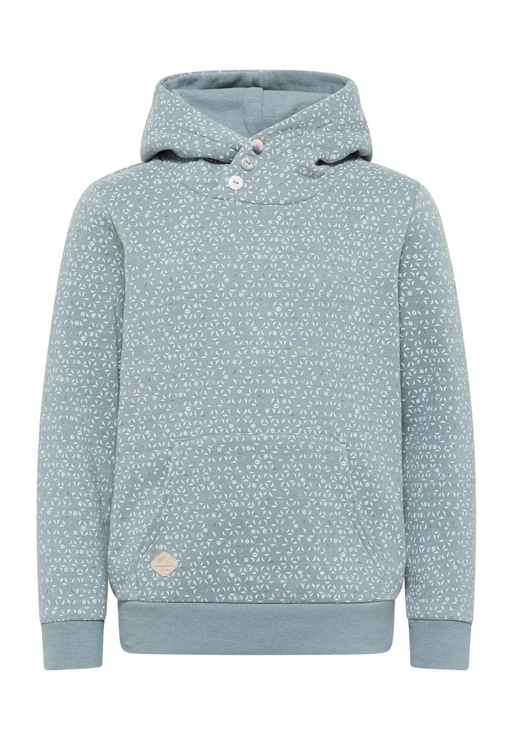 Ragwear Dorka Mädchen Sweatshirt mit Kapuze Kapuzenpullover Pullover Sweater 152 Staubiges Grün, 152