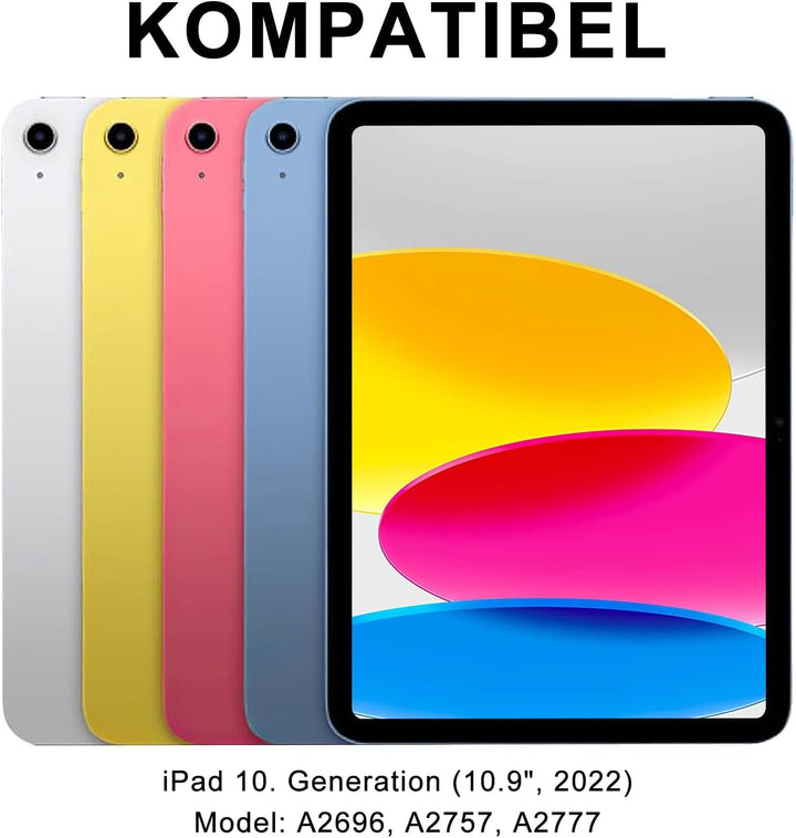IVEOPPE Magic Keyboard für iPad A16 11. Generation & 10 Gen (2025), Magnetische Freischwebende Desig