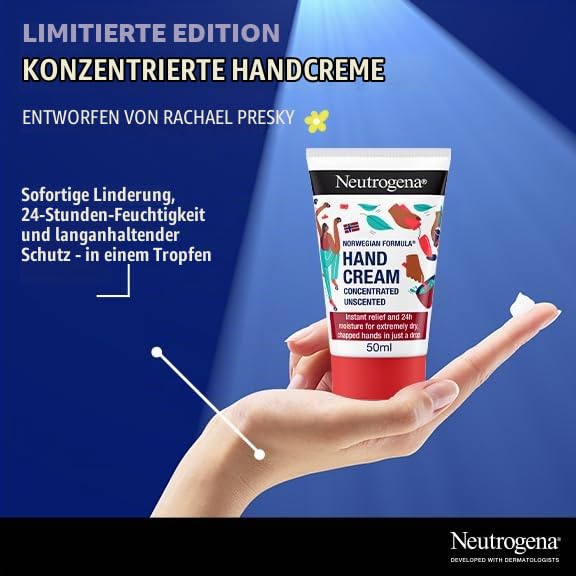 NEUTROGENA Cream de Manos 50 ml Concenttrada Sin P multiple colors 12.5 ml (4er Pack), multiple colo