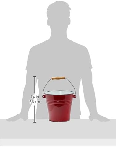 IBILI CUBO Rojo 22 CMS, Stainless Steel 5,5 l, 5,5 l