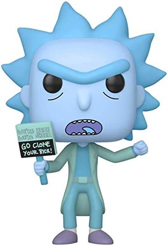 Funko Pop!. Animation: Rick Sanchez & Morty - Hologram Rick Sanchez Clone Collectible Figure - Rick