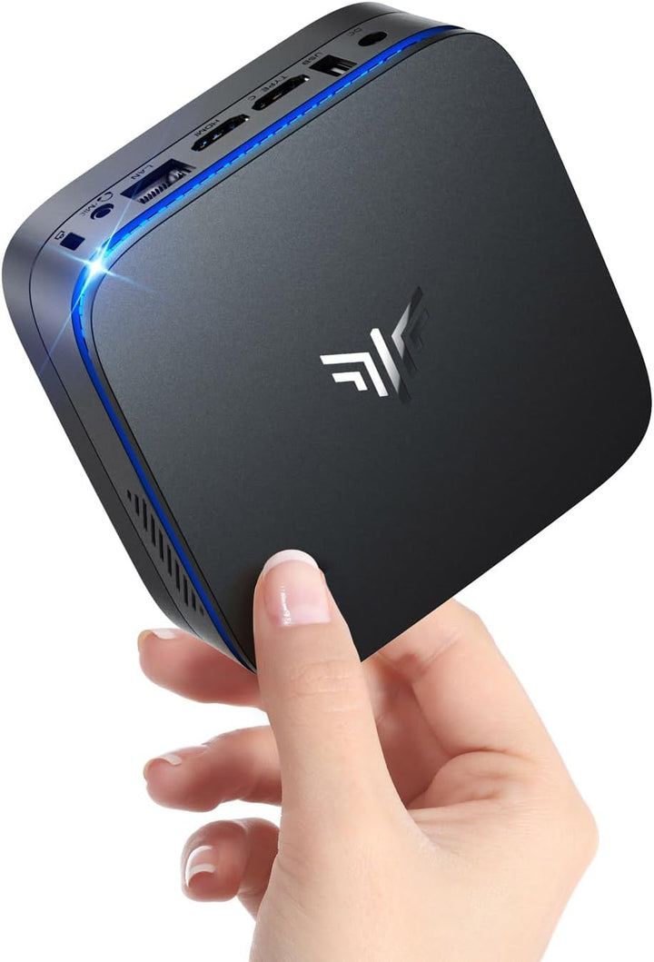 NiPoGi AK1PLUS Mini PC Windows 11 Ιntel Alder Lake-Ν N95(bis zu 3,4 GHz) 8GB DDR4 256GB SSD,Micro PC