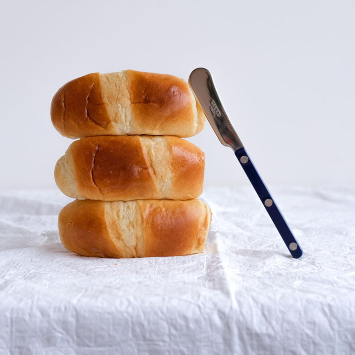 SABRE PARIS - 2er Set Buttermesser 14 cm - Bistrot - Ideal Für Butter, Aufstrich - Edelstahl &amp; Nylon