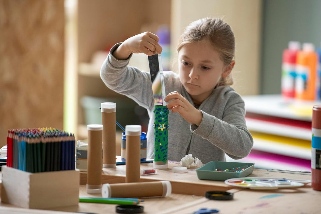 Betzold 52120 - Kaleidoskop Kinder-Geburtstag 10er Bastel-Set Mitgebsel