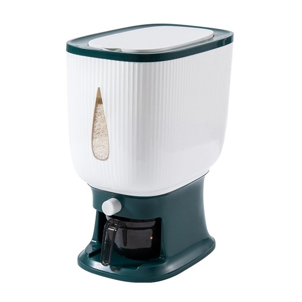 10 Kg Müslispender, Reisdispenser Cornflakes, Waschpulver Box, Cereal Dispenser
