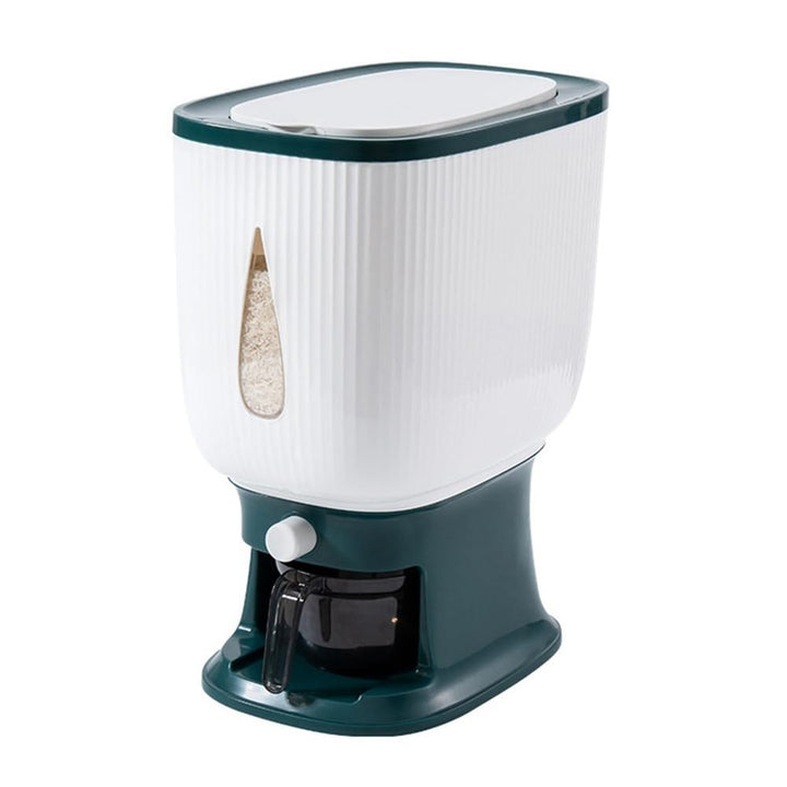 10 Kg Müslispender, Reisdispenser Cornflakes, Waschpulver Box, Cereal Dispenser