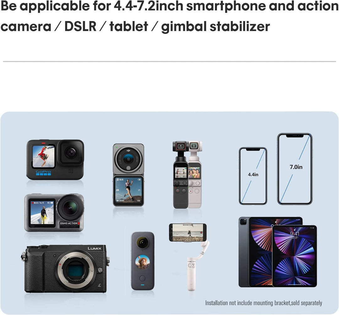 RIGINADO Insta360 X3 Saugnapf, Saugnapf für DJI OSMO Action/GOPRO 9/Insta 360/GOPRO 8/OSMO Pocket, A