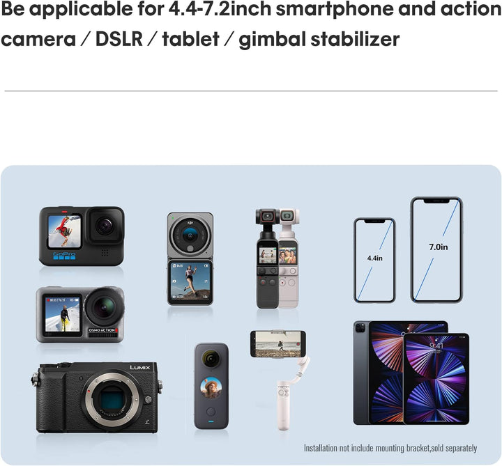 RIGINADO Insta360 X3 Saugnapf, Saugnapf für DJI OSMO Action/GOPRO 9/Insta 360/GOPRO 8/OSMO Pocket, A