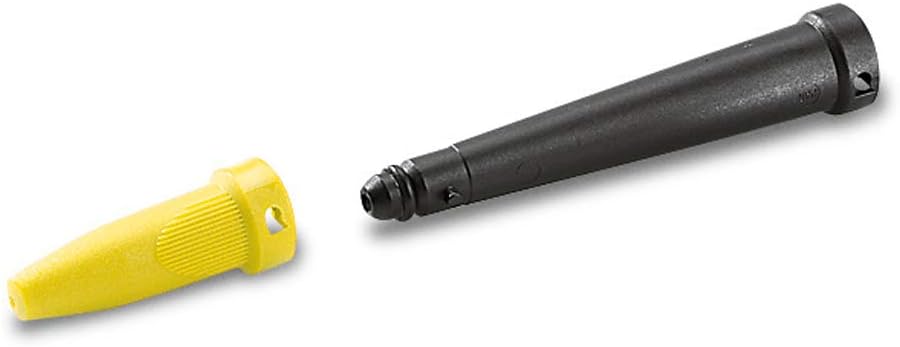 Kärcher Dampfreiniger SC 2 Deluxe, Flächenleistung: ca. 75m² & Powerdüsen-Set, Schwarz/Gelb 3,2 Bar