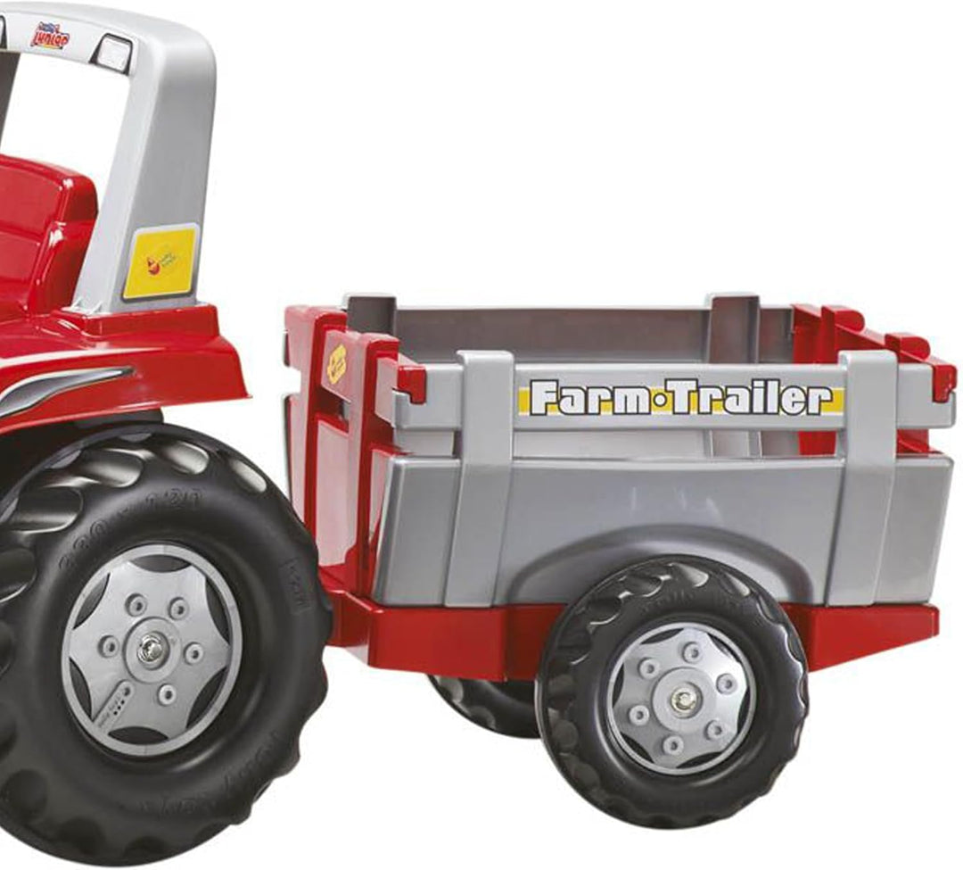 Rolly Toys S2612209 rollyFarm Trailer Anhänger Kinderfahrzeuge (Alter 2,5-10 Jahre, Heckklappe, Eina