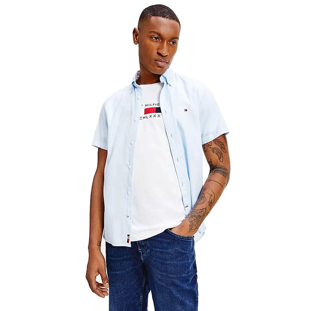 Tommy Hilfiger Slim Travel Oxford Shirt S/S