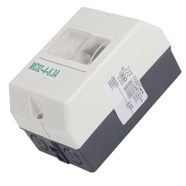 MC02 Serie Motorschutzschalter ABS Wasserdichter IP55 Lastumwandlungsschalter 220V 380V Motorschutzs