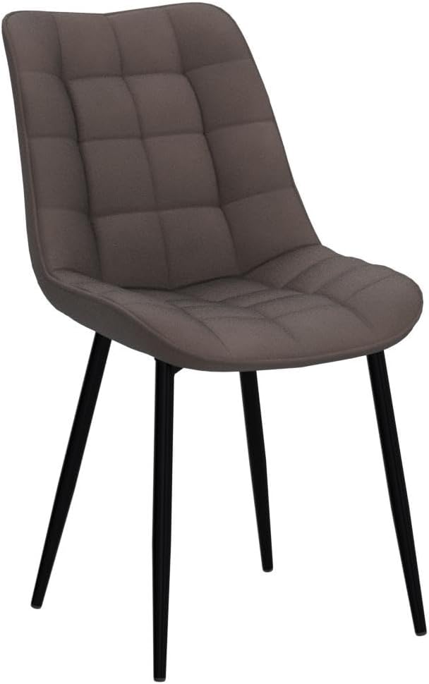 WOLTU Esszimmerstühle 2er Set, für Wohnzimmer Küche Esszimmer, Küchenstühle gepolstert mit Rückenleh