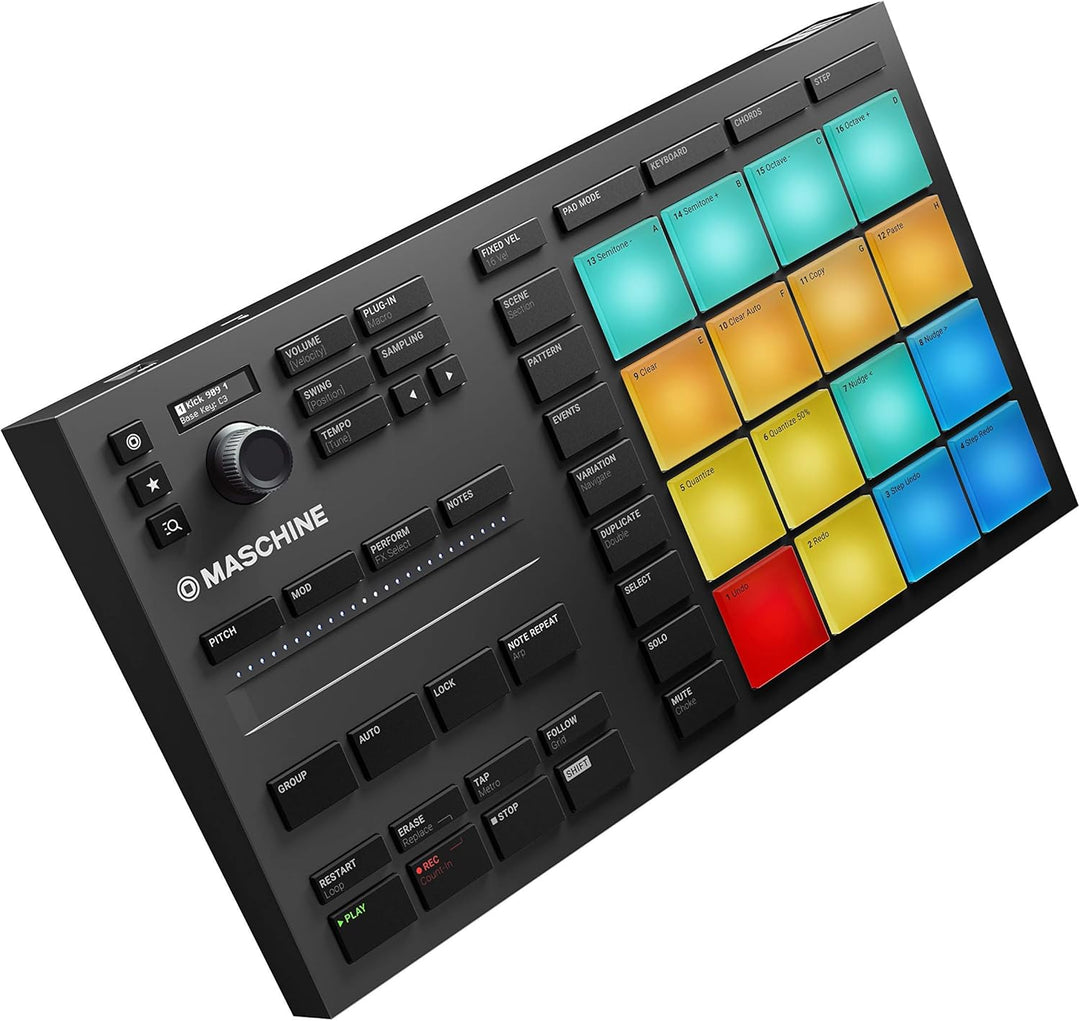 Native Instruments Mikro MK3, schwarz & Decksaver DS-PC-MIKROMK3 Klavier- oder Tastaturhülle Bundle