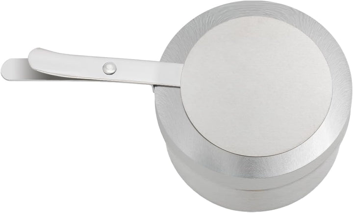 Chafing Dish 5L Runder Edelstahl Warmhaltebehälter ø302x(H) 225mm Speisenwärmer mit Glasdeckel für C