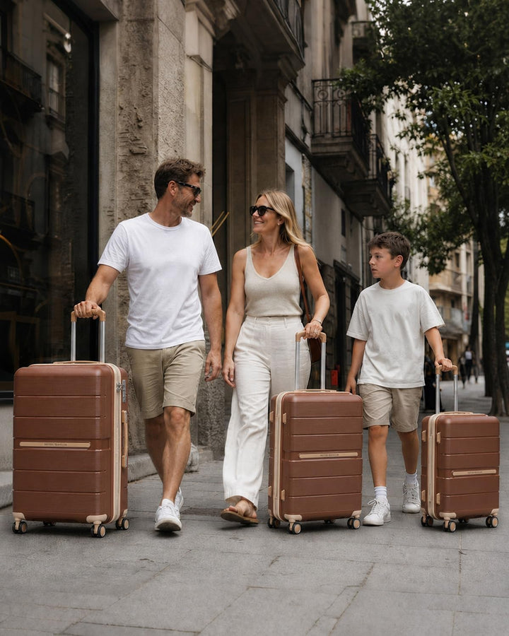 British Traveller Reisekoffer Handgepäck Koffer Trolleys Handgepäck Hartschalenkoffer 100% PP Handge