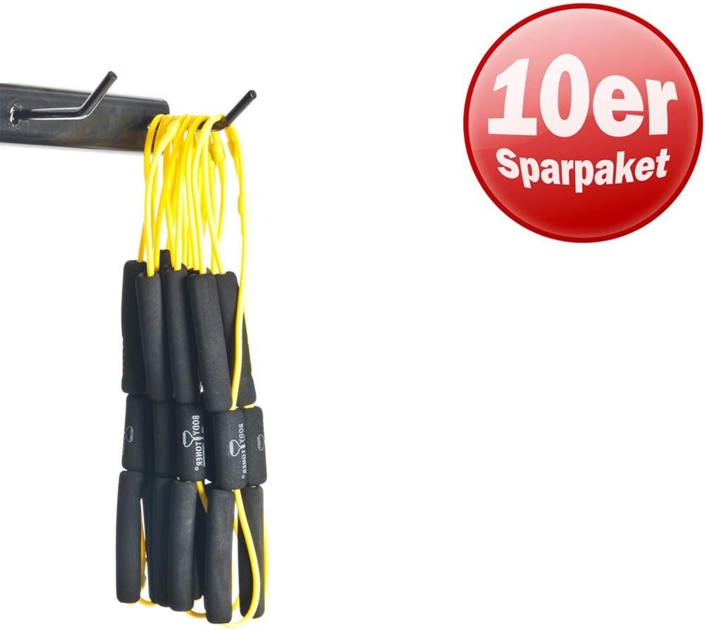 10er Sparpaket Dittmann Body Toner Widerstandsbänder & Expander Fitness Training