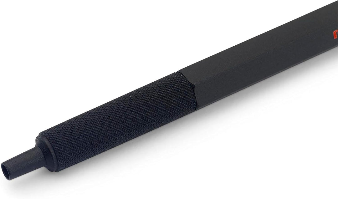 rOtring 600 Kugelschreiber | mittlere Spitze | Schwarze Tinte | schwarzer Schaft | nachfüllbar, 1 St