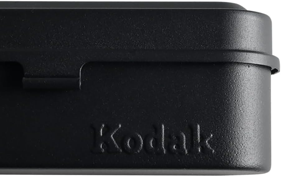 KODAK Filmkoffer – für 5 Rollen à 35 mm Folien – kompakter Retro-Stahlkoffer zum Sortieren und Schüt