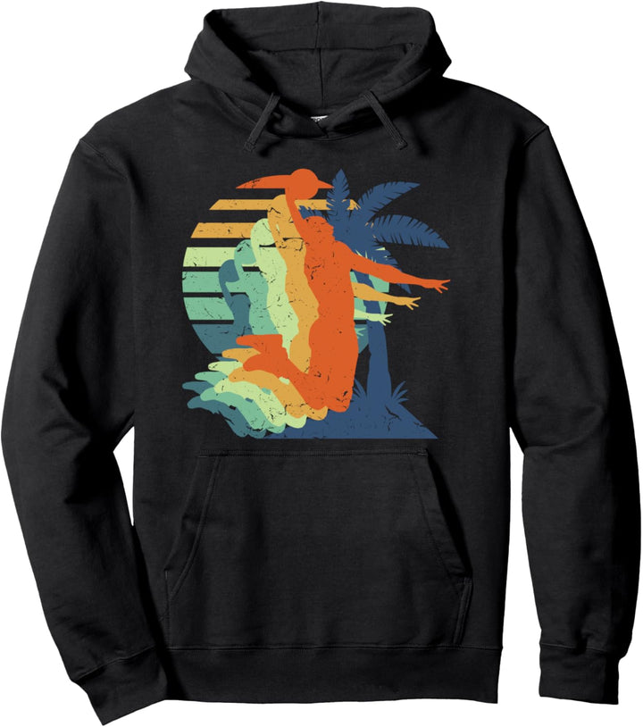 Basketball, Herren, Damen, Kinder, Jungen, Spieler, Sportfans, Vintage Pullover Hoodie