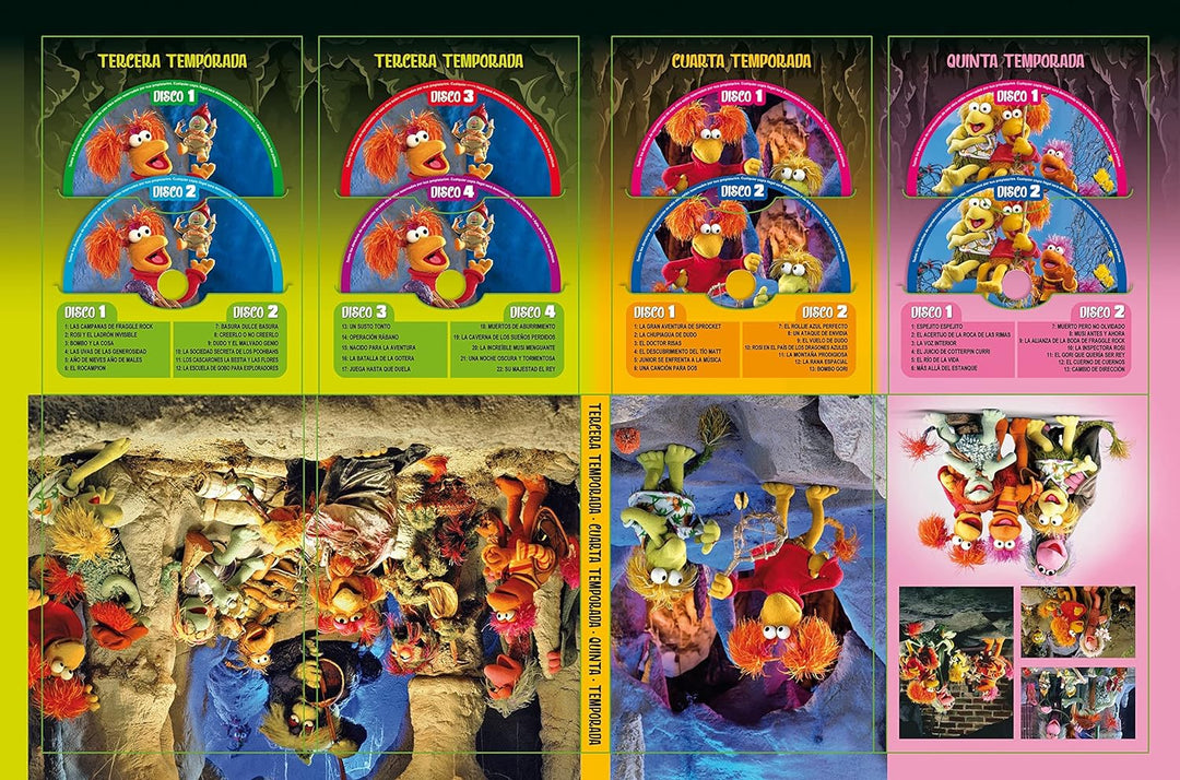 Fraggle rock serie com.(16dvd) - DVD