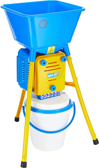 Elektrische Getreidemühle für verschiedene Getreidearten, auswechselbare Siebe, Fassungsvermögen 18