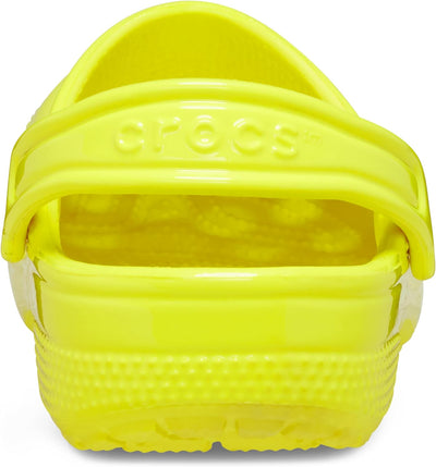 Crocs Unisex Classic (Best Sellers) Clogs 36/37 EU Neon Hl Acidity, 36/37 EU Neon Hl Acidity
