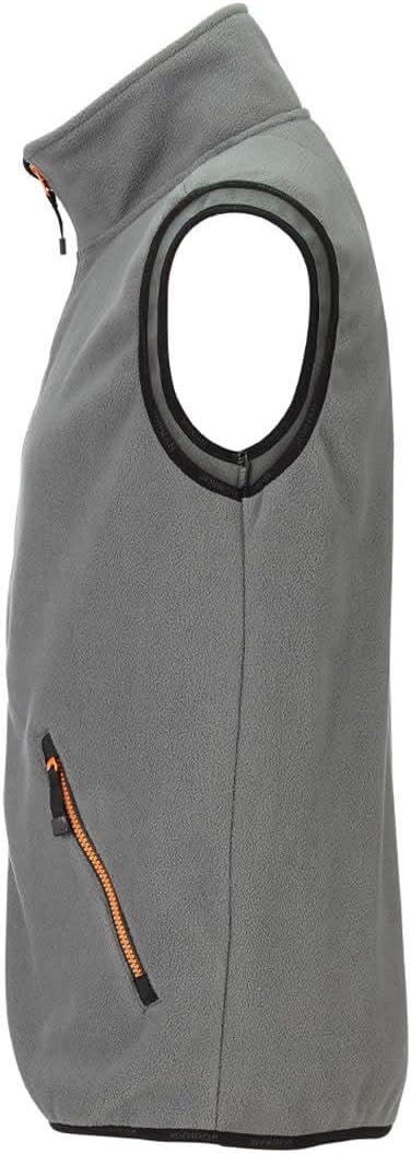 Jobman Fleeceweste 7501 Grau Gr. M Grau M, Grau M