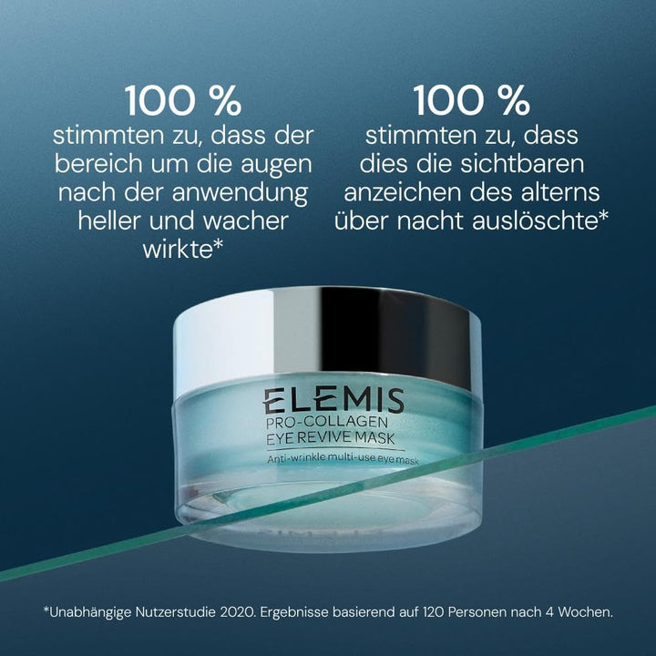 Elemis Belebende Pro-Collagen-Augenmaske, 1er Pack (1 x 15 ml), Wassermelone Pro-Collagen Eye Revive