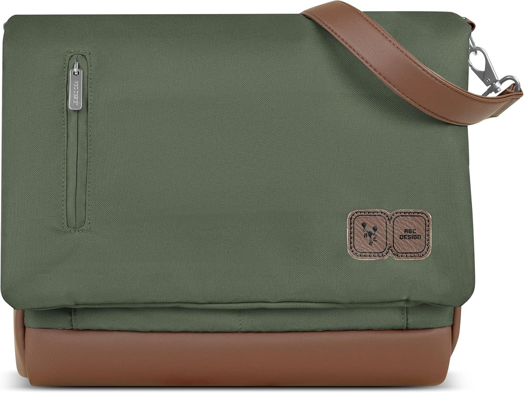 ABC Design Wickeltasche Urban - Crossbody Bag mit Baby Zubehör – Messenger Bag - grosses Hauptfach -