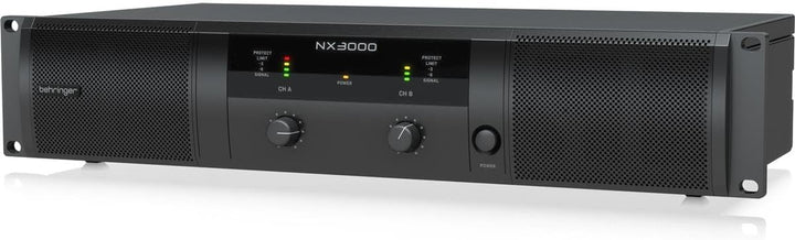 Behringer NX3000 Ultraleichter 3000-Watt-Class-D-Leistungsverstärker mit SmartSense-Lautsprecherimpe