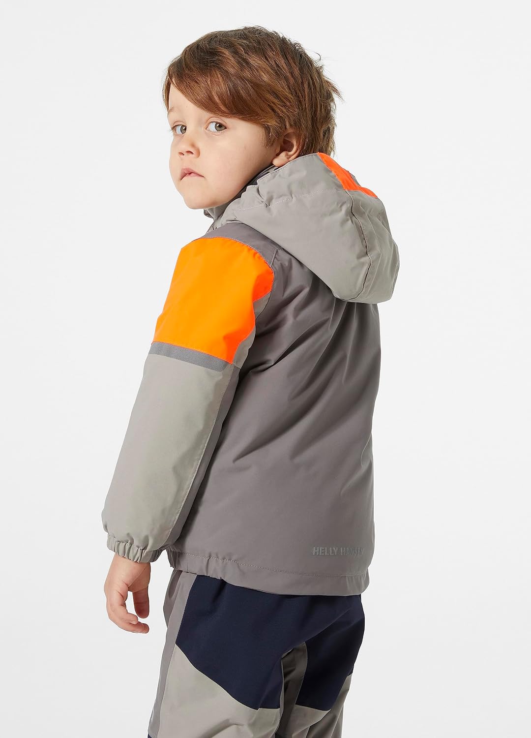 Helly Hansen Unisex Kinder K Rider 2.0 Ins Jacket K RIDER 2.0 INS JACK (1er Pack) 2 Jahre Beton, 2 J