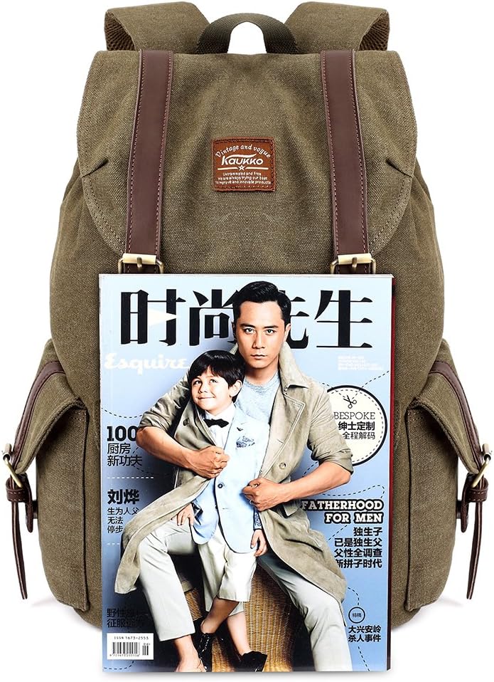 KAUKKO Ep6 Rucksack Uni Erwachsener Army Green, Erwachsener Army Green