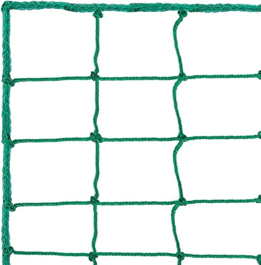 Aoneky Fussball Ballfang Netz 3x3M/3x6M /3x9M/3x12M /3x15M,10 x10 cm Masche, 2,5mm Polyethylen Seil,