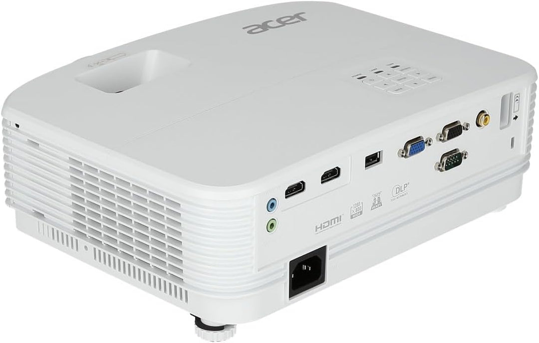 Acer P1357Wi DLP Beamer (WXGA (1.280 x 800 Pixel) 4.500 ANSI Lumen, 20.000:1 Kontrast, 3D, Keystone,