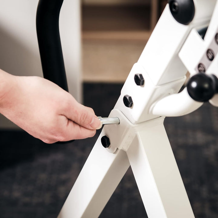 SportPlus Inversionsbank, klappbarer Schwerkrafttrainer, Inversion Table mit 4 oder 6 Inversionswink