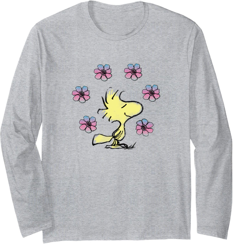 Peanuts – Woodstock Floral Langarmshirt