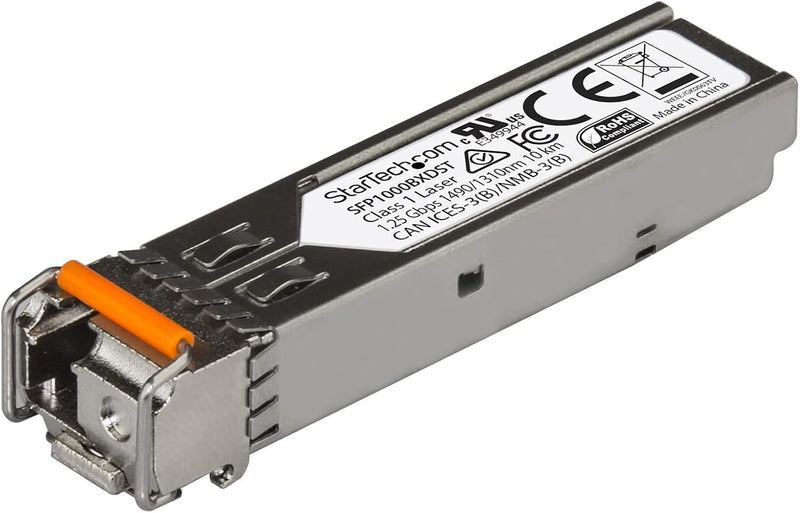 StarTech.com MSA konformes Gigabit Glasfaser SFP Transceiver 1000Base-BX (Downstream) - Single Mode