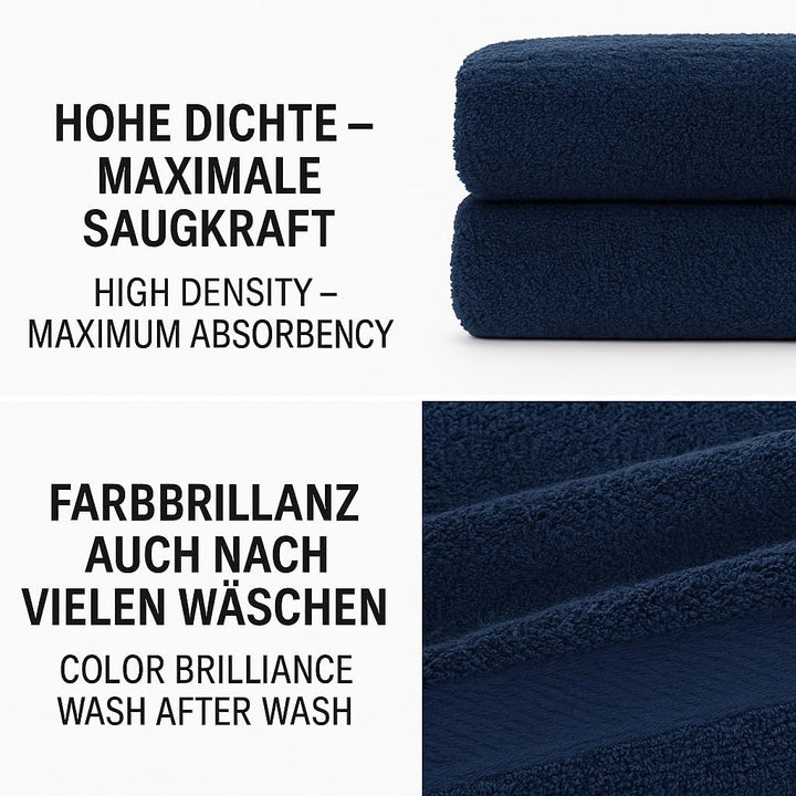 Betz Premium 10er Frottier Handtuch-Set - 2X Liegetücher - 4X Handtücher - 2X Gästetücher - 2X Wasch