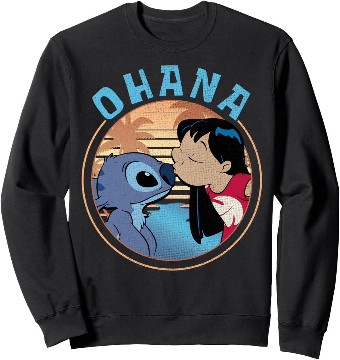 Disney Lilo & Stitch Ohana Circle Portrait Sweatshirt