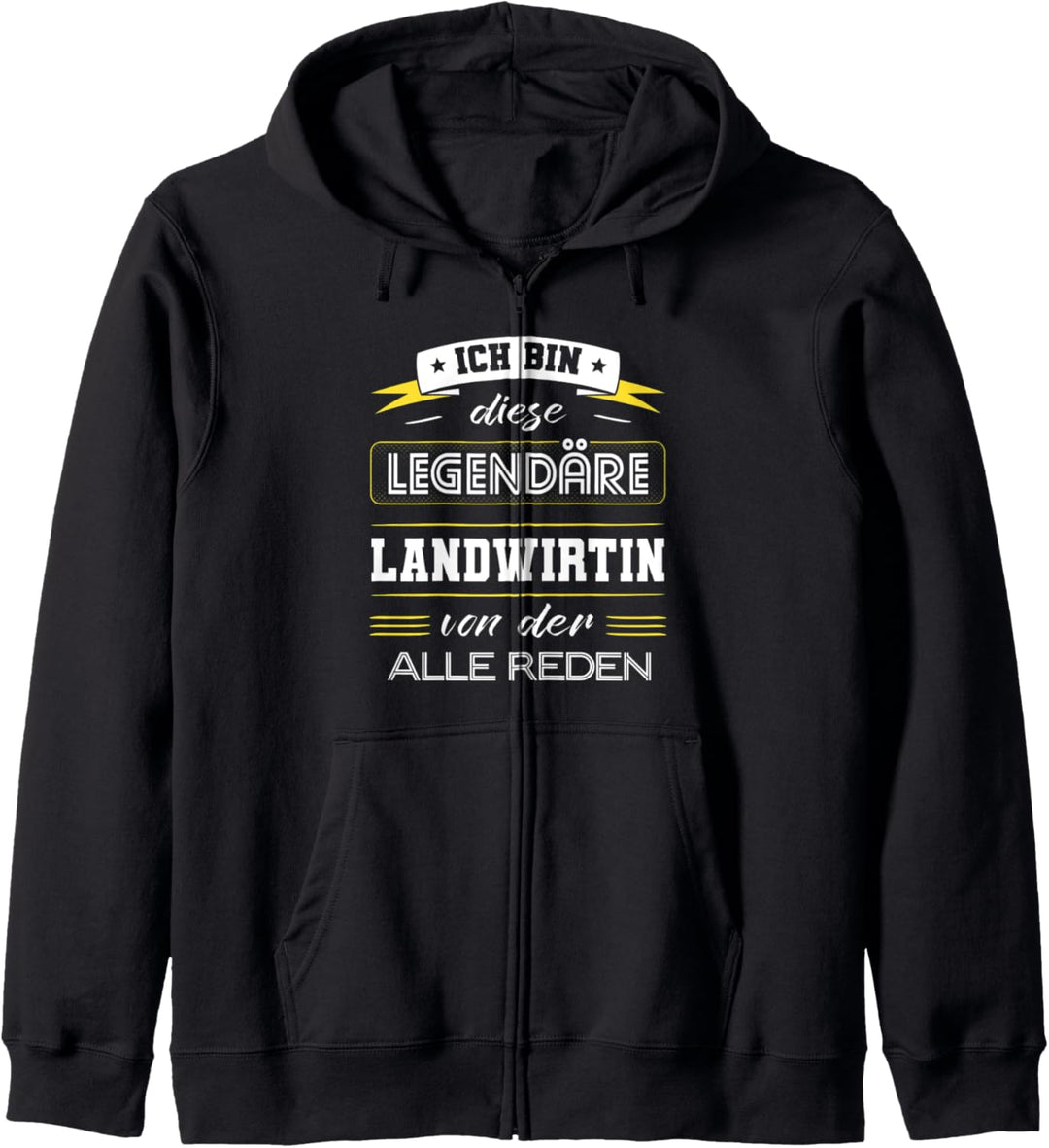 Ich Bin Diese Legendäre Landwirtin Mitarbeiter Spruch Kapuzenjacke