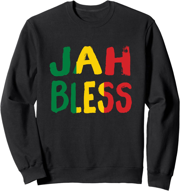 Jahraus Rasta Reggae Musik Sweatshirt