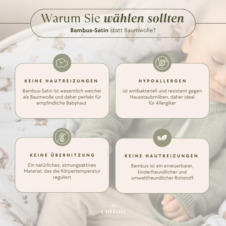 Einschlagdecke Babyschale Kinderwagen: Velours-Bambus-Decke für Autositz, Kinderwagen und Wanne. bab